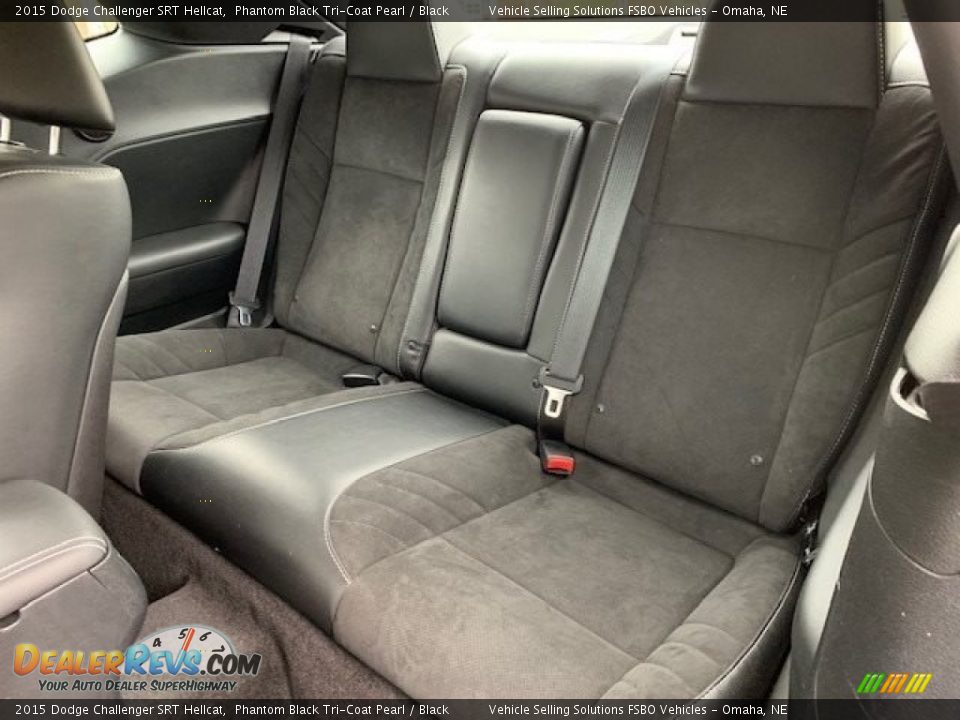 Rear Seat of 2015 Dodge Challenger SRT Hellcat Photo #26