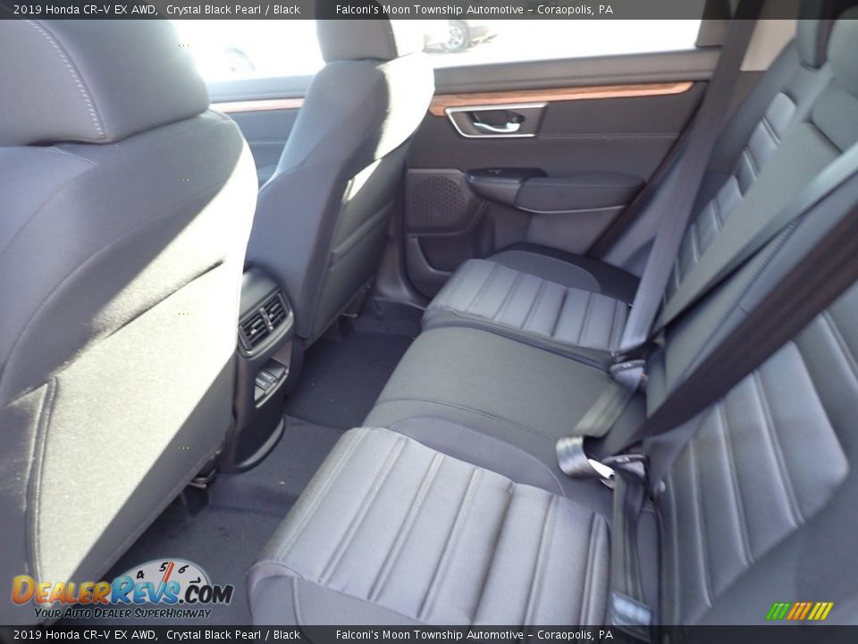 2019 Honda CR-V EX AWD Crystal Black Pearl / Black Photo #9