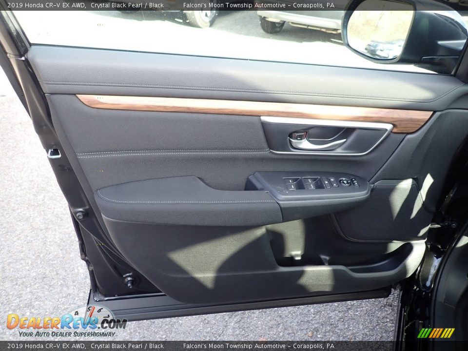 2019 Honda CR-V EX AWD Crystal Black Pearl / Black Photo #11