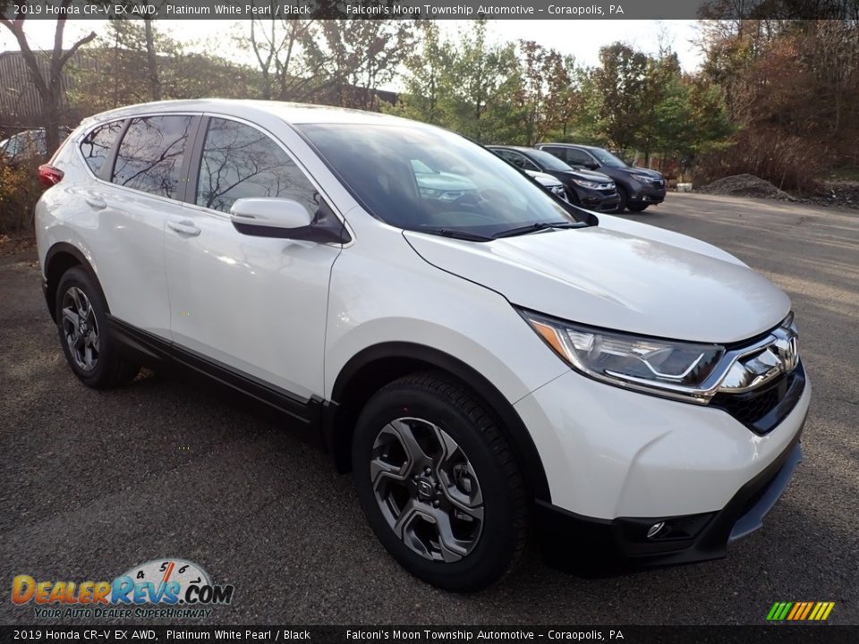 2019 Honda CR-V EX AWD Platinum White Pearl / Black Photo #5