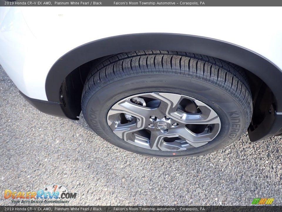 2019 Honda CR-V EX AWD Platinum White Pearl / Black Photo #7