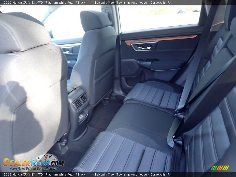 2019 Honda CR-V EX AWD Platinum White Pearl / Black Photo #9