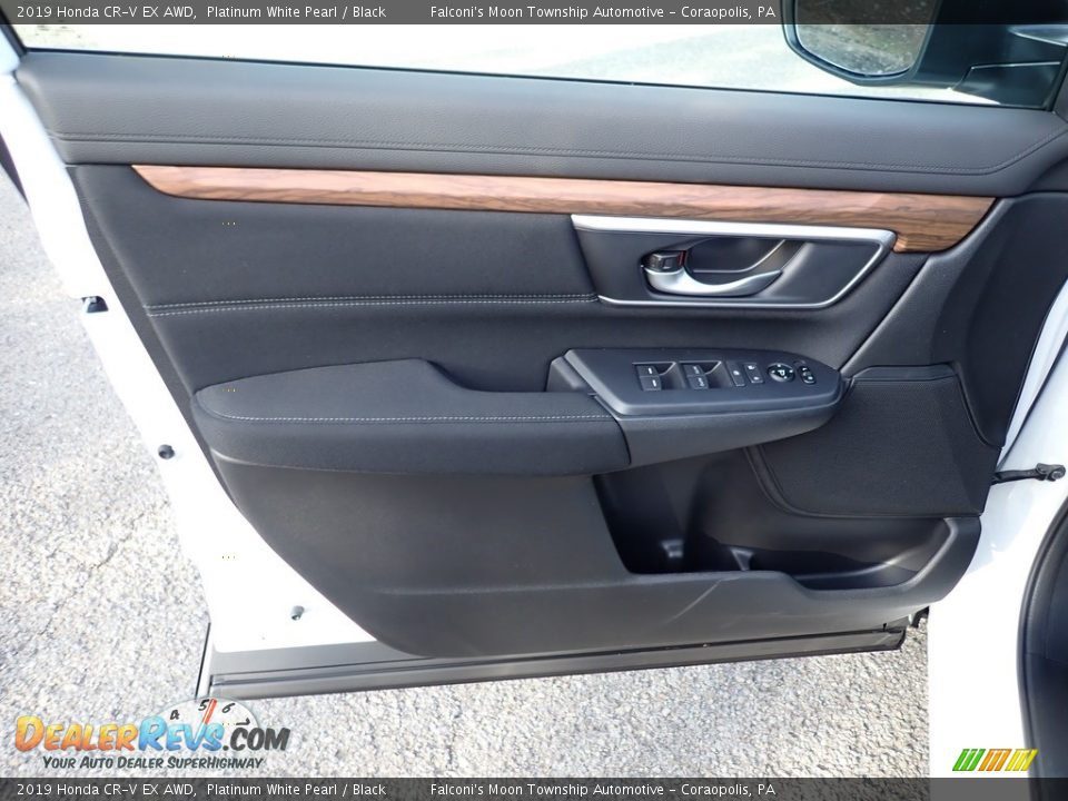 2019 Honda CR-V EX AWD Platinum White Pearl / Black Photo #11