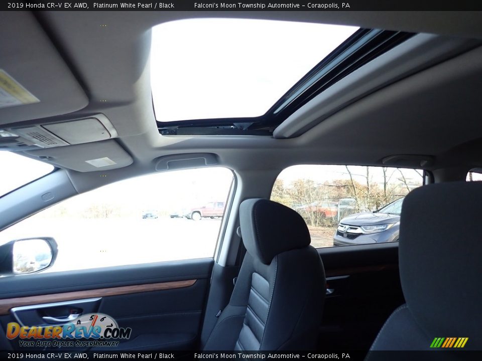 2019 Honda CR-V EX AWD Platinum White Pearl / Black Photo #13