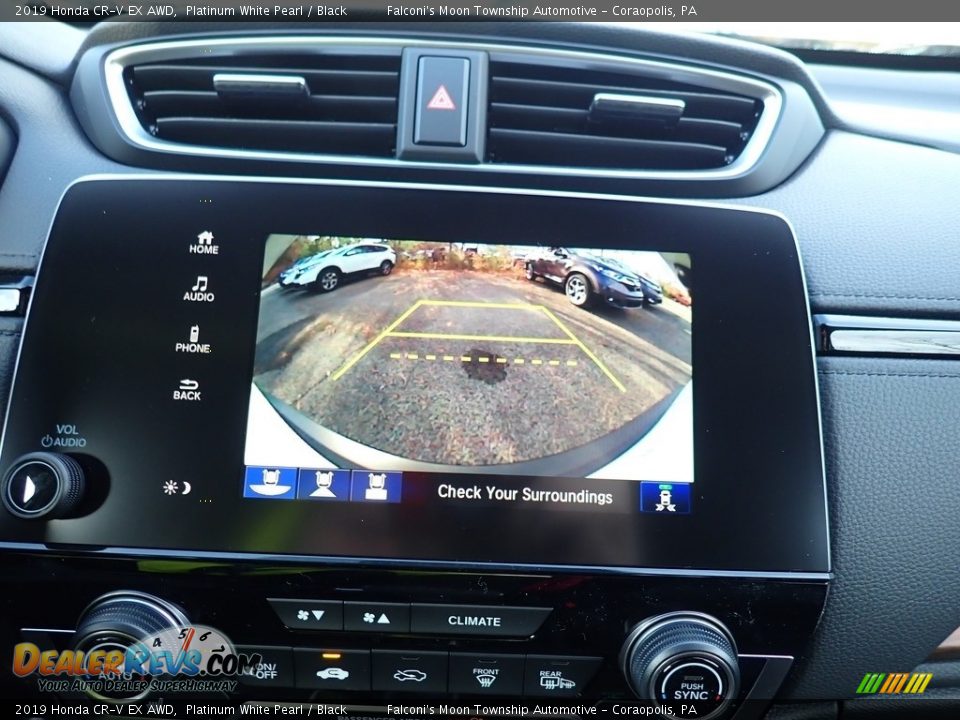 2019 Honda CR-V EX AWD Platinum White Pearl / Black Photo #15