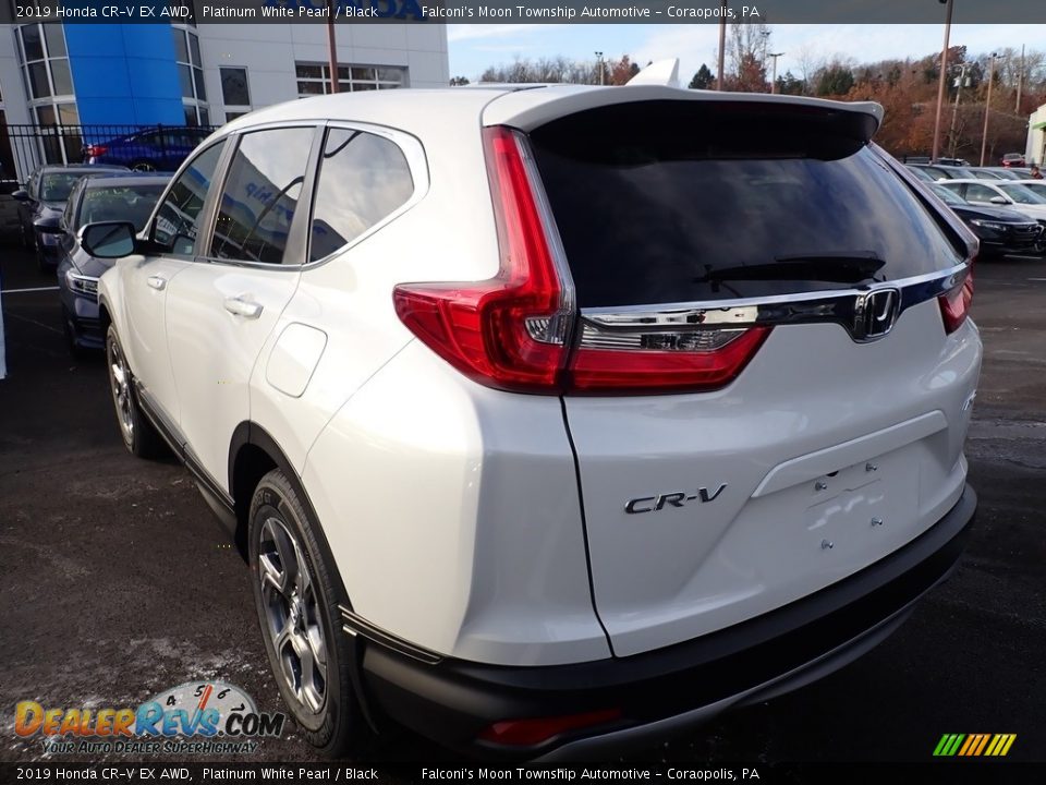 2019 Honda CR-V EX AWD Platinum White Pearl / Black Photo #2