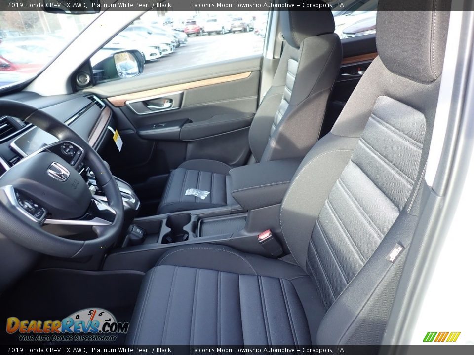 2019 Honda CR-V EX AWD Platinum White Pearl / Black Photo #7