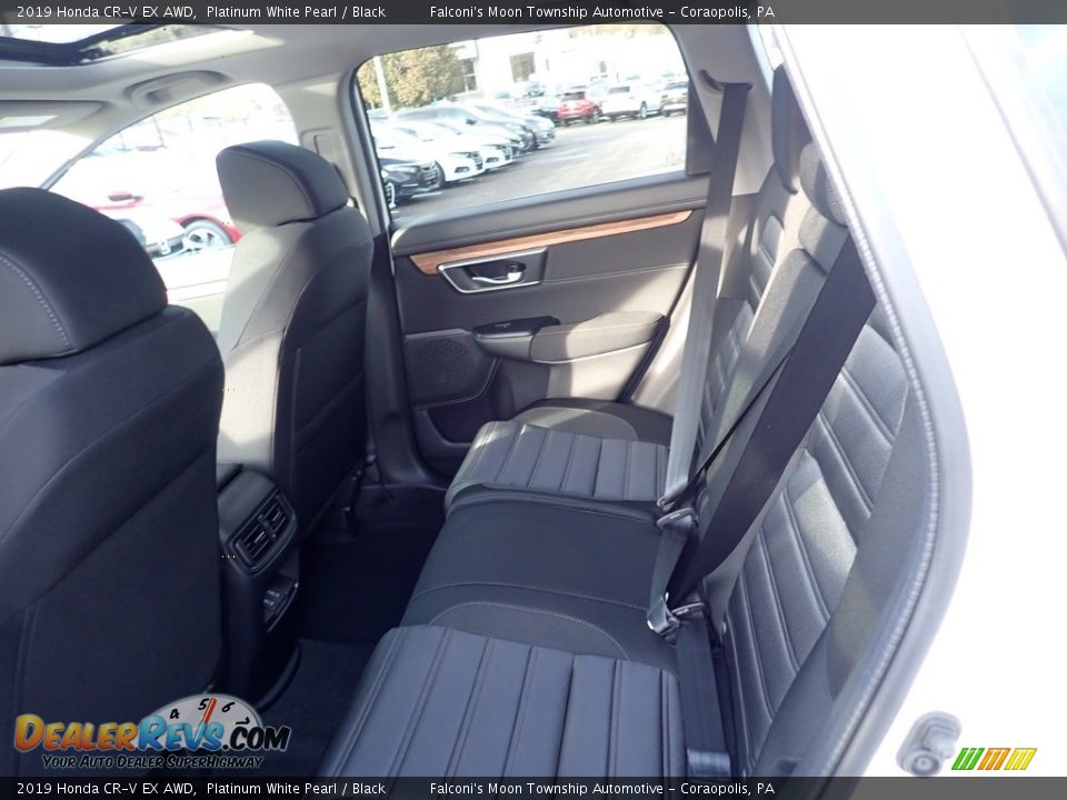 2019 Honda CR-V EX AWD Platinum White Pearl / Black Photo #8