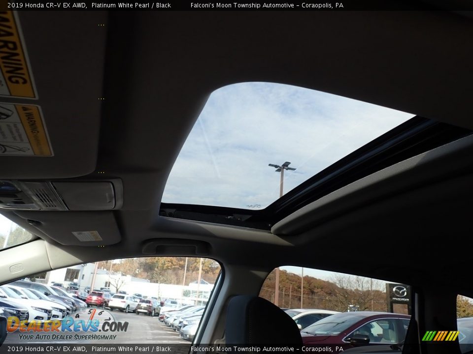2019 Honda CR-V EX AWD Platinum White Pearl / Black Photo #11