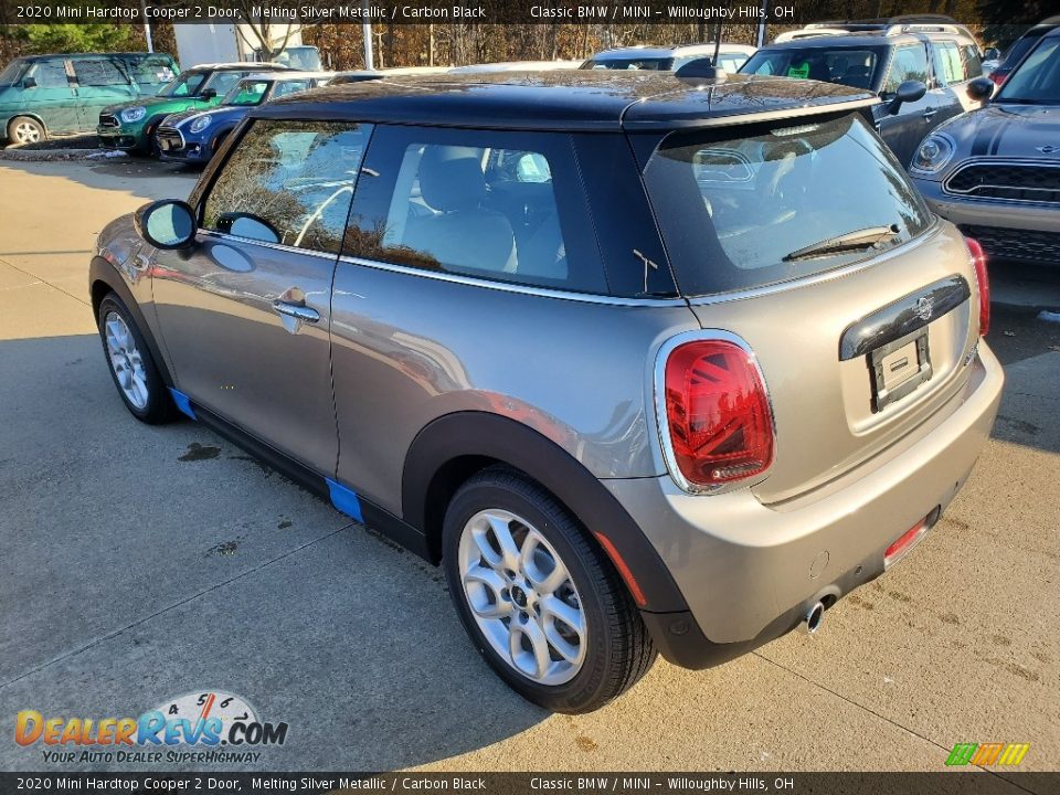 2020 Mini Hardtop Cooper 2 Door Melting Silver Metallic / Carbon Black Photo #3