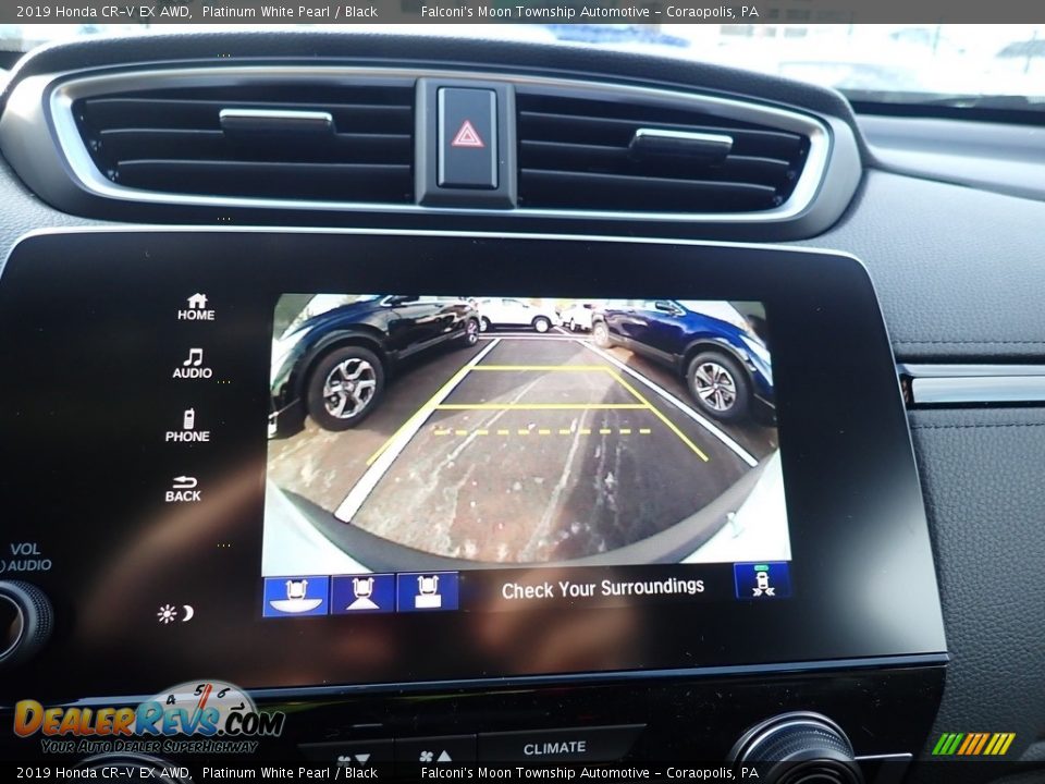 2019 Honda CR-V EX AWD Platinum White Pearl / Black Photo #13