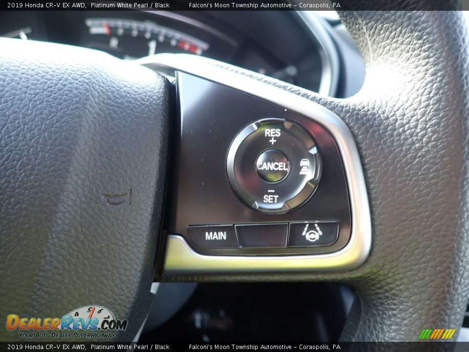 2019 Honda CR-V EX AWD Platinum White Pearl / Black Photo #14