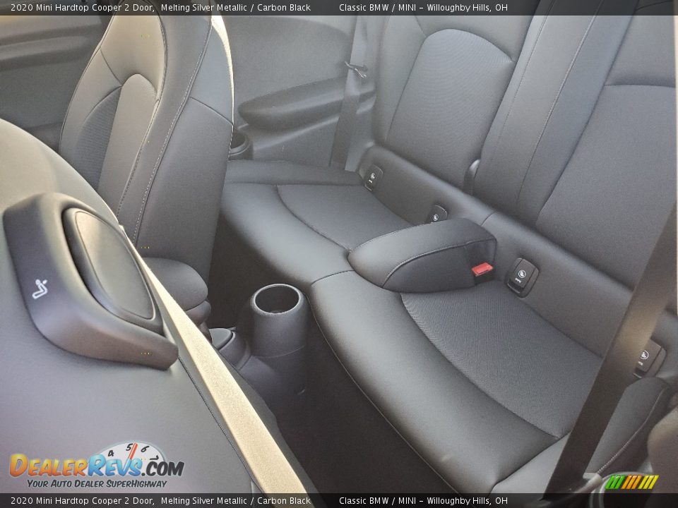 2020 Mini Hardtop Cooper 2 Door Melting Silver Metallic / Carbon Black Photo #7