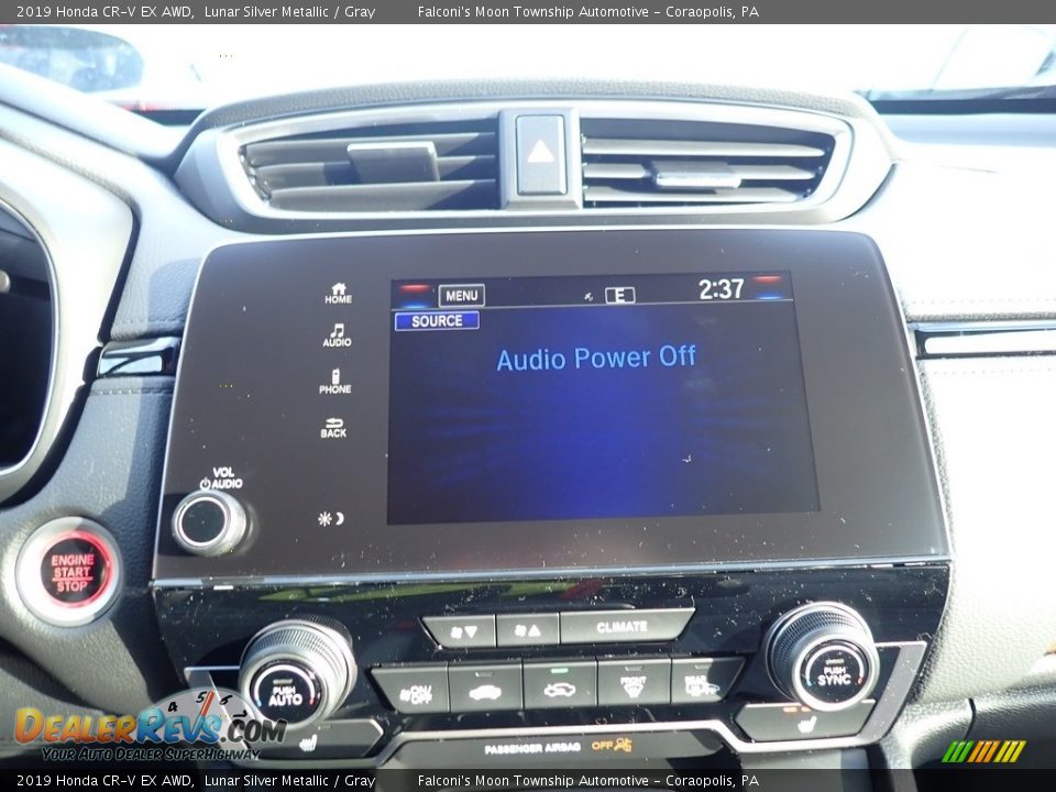 2019 Honda CR-V EX AWD Lunar Silver Metallic / Gray Photo #14