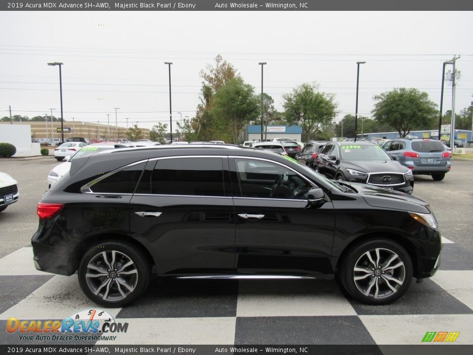 2019 Acura MDX Advance SH-AWD Majestic Black Pearl / Ebony Photo #3