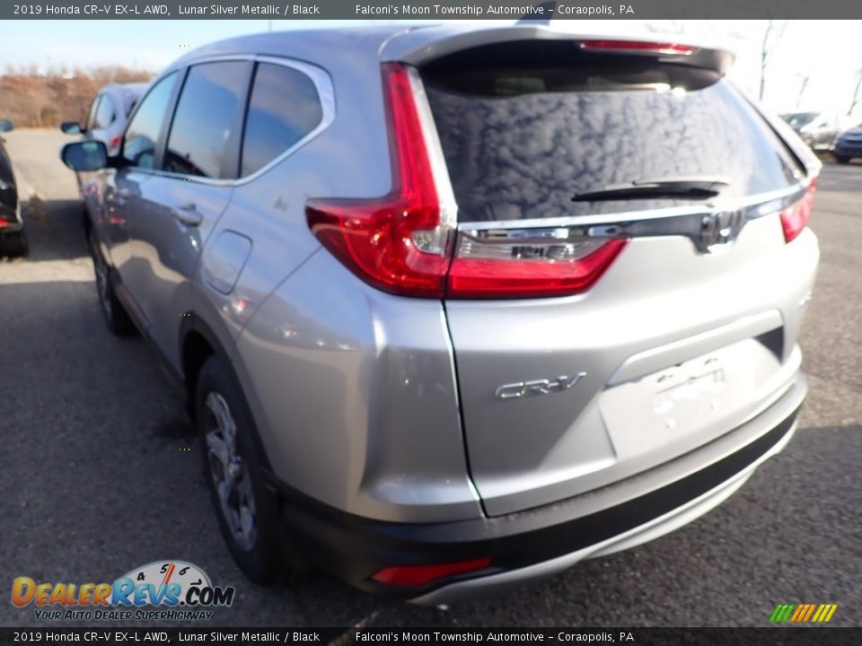 2019 Honda CR-V EX-L AWD Lunar Silver Metallic / Black Photo #2