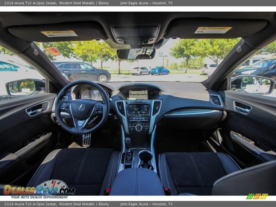 2019 Acura TLX A-Spec Sedan Modern Steel Metallic / Ebony Photo #8