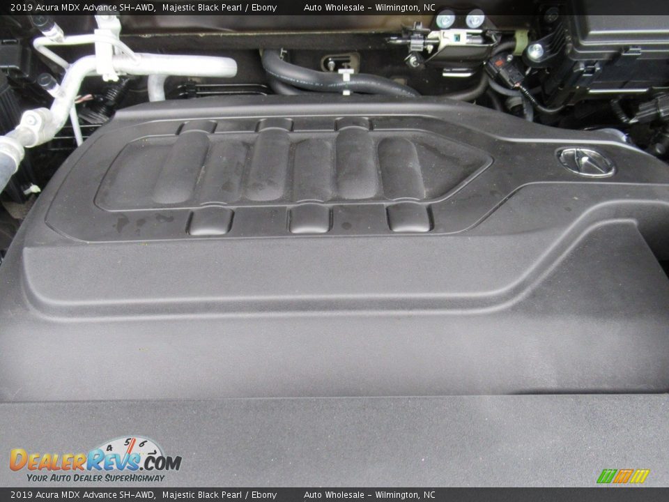 2019 Acura MDX Advance SH-AWD Majestic Black Pearl / Ebony Photo #6