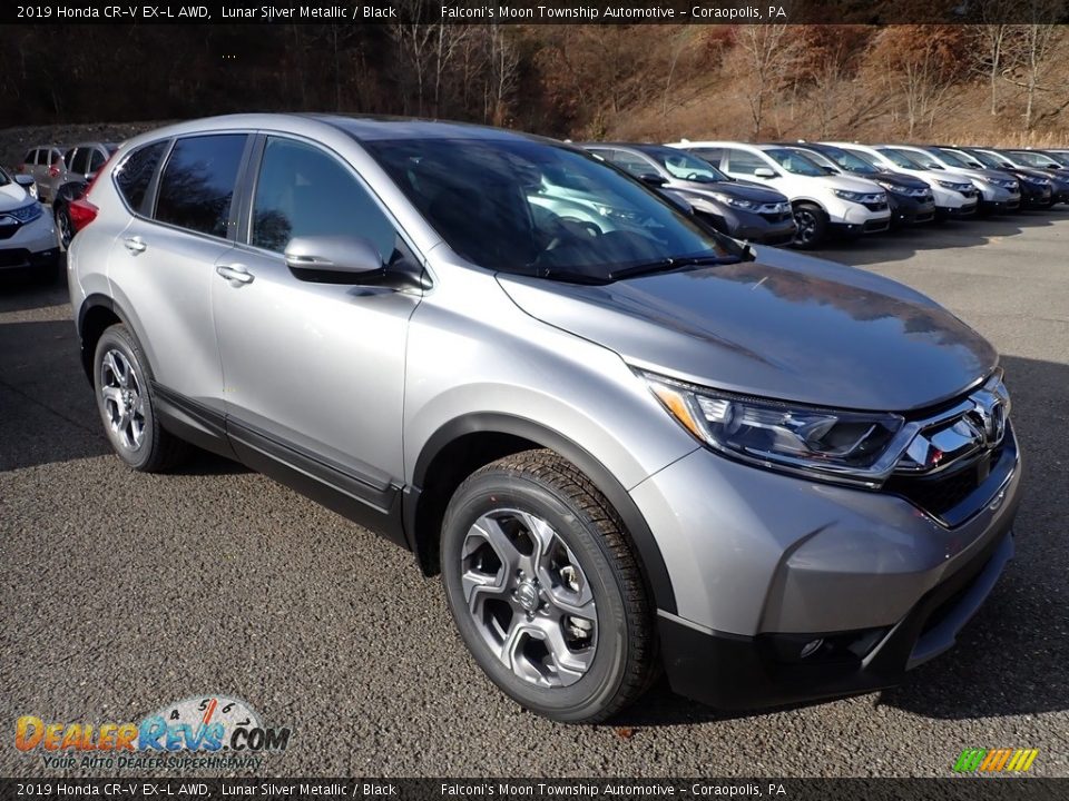 2019 Honda CR-V EX-L AWD Lunar Silver Metallic / Black Photo #5