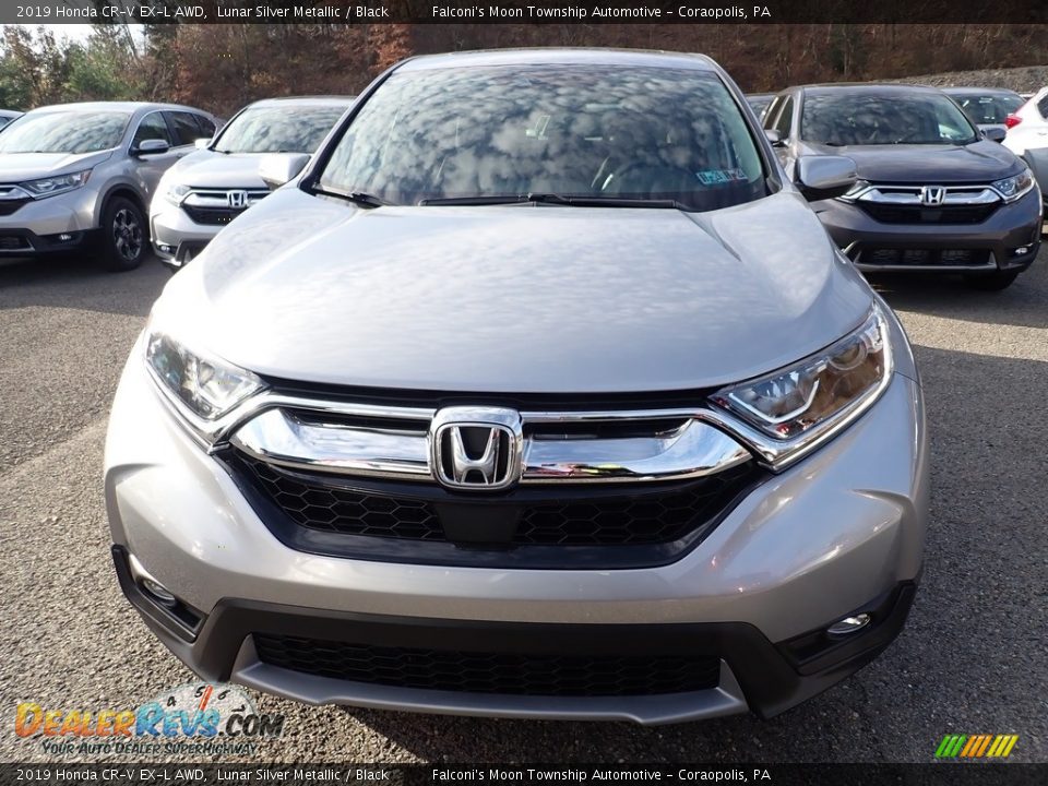 2019 Honda CR-V EX-L AWD Lunar Silver Metallic / Black Photo #6