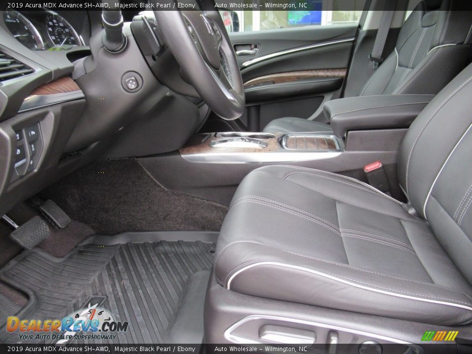2019 Acura MDX Advance SH-AWD Majestic Black Pearl / Ebony Photo #9