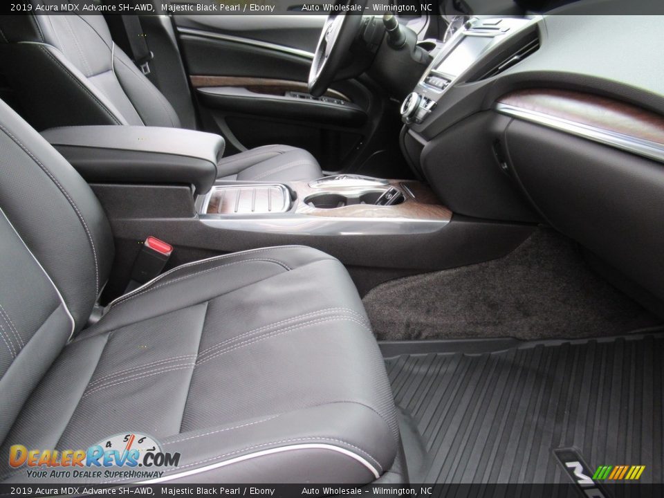 2019 Acura MDX Advance SH-AWD Majestic Black Pearl / Ebony Photo #11