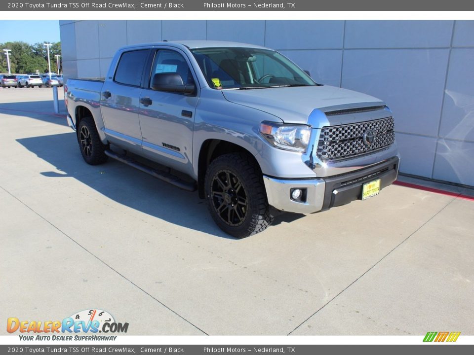 2020 Toyota Tundra TSS Off Road CrewMax Cement / Black Photo #2