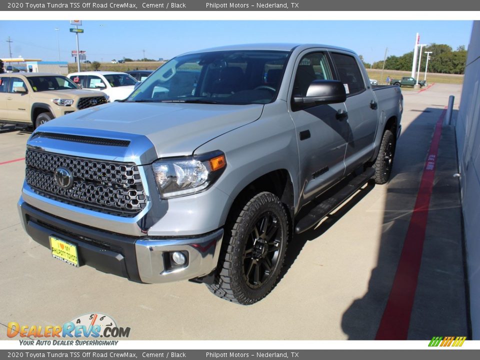 2020 Toyota Tundra TSS Off Road CrewMax Cement / Black Photo #4