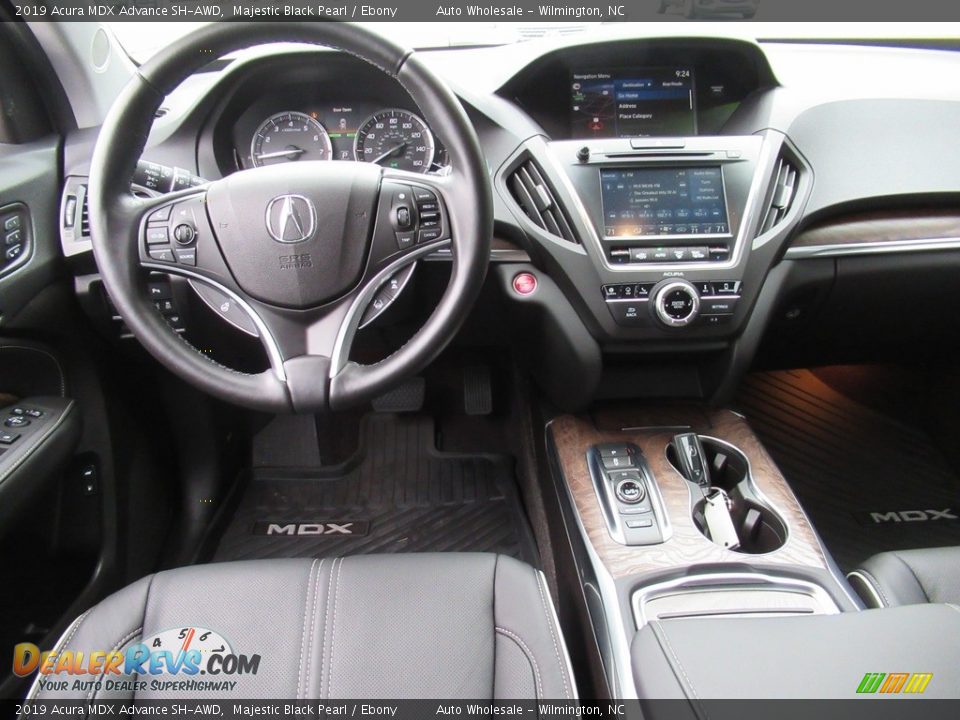 2019 Acura MDX Advance SH-AWD Majestic Black Pearl / Ebony Photo #14
