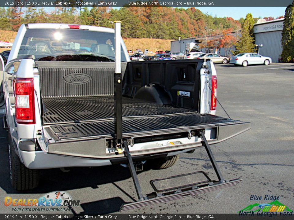 2019 Ford F150 XL Regular Cab 4x4 Ingot Silver / Earth Gray Photo #22