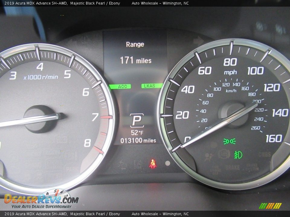2019 Acura MDX Advance SH-AWD Majestic Black Pearl / Ebony Photo #15