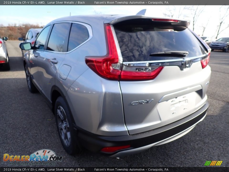 2019 Honda CR-V EX-L AWD Lunar Silver Metallic / Black Photo #2