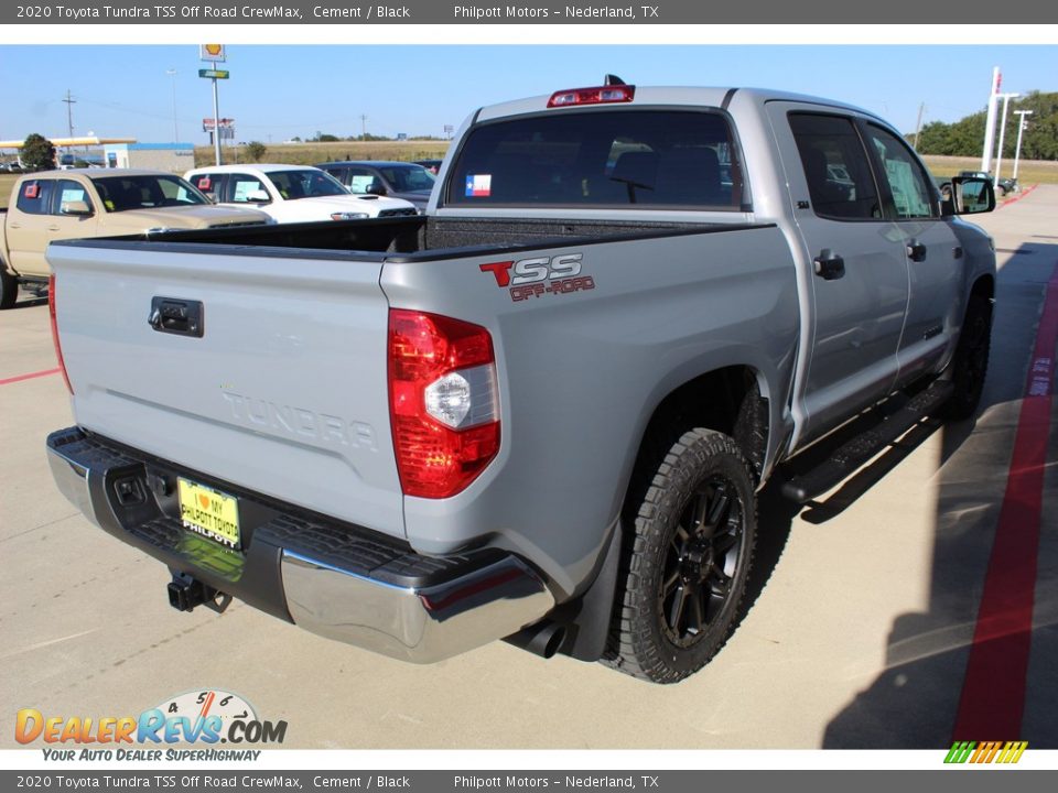 2020 Toyota Tundra TSS Off Road CrewMax Cement / Black Photo #8