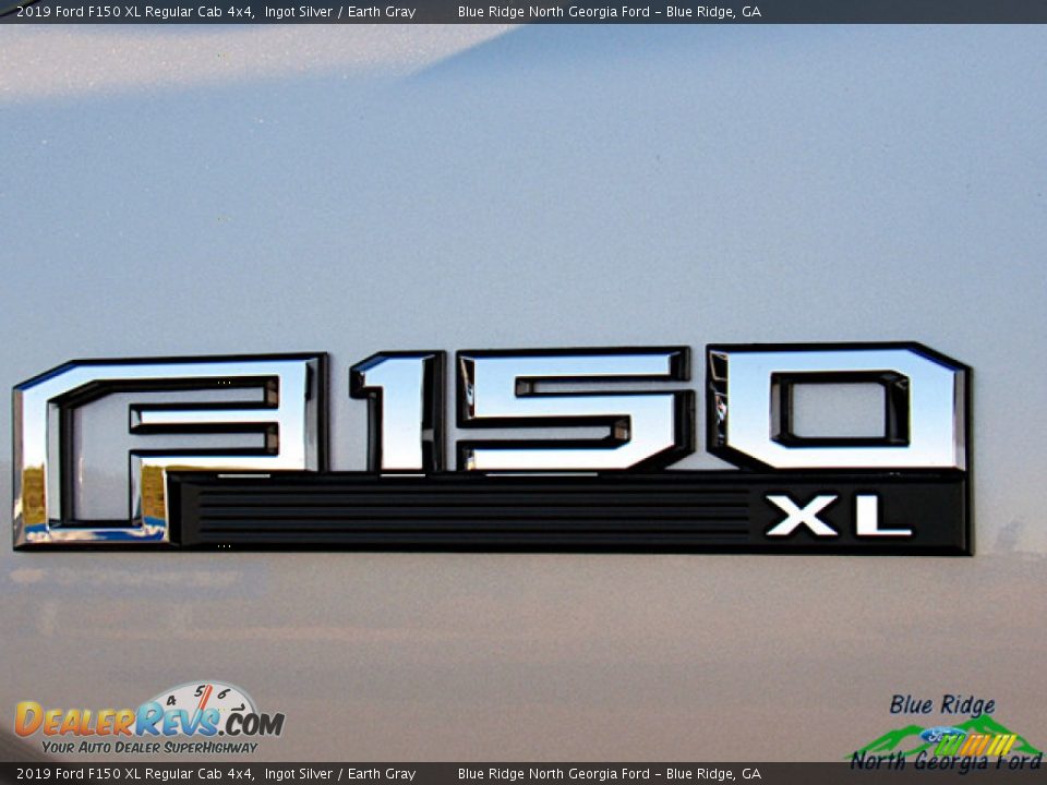 2019 Ford F150 XL Regular Cab 4x4 Ingot Silver / Earth Gray Photo #31