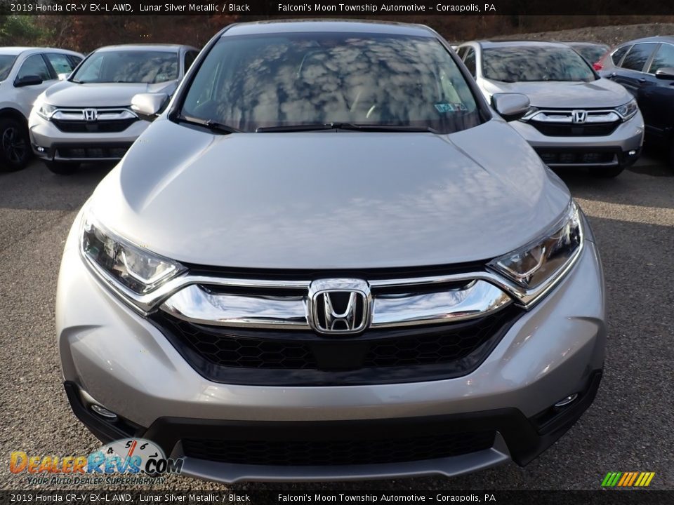 2019 Honda CR-V EX-L AWD Lunar Silver Metallic / Black Photo #6