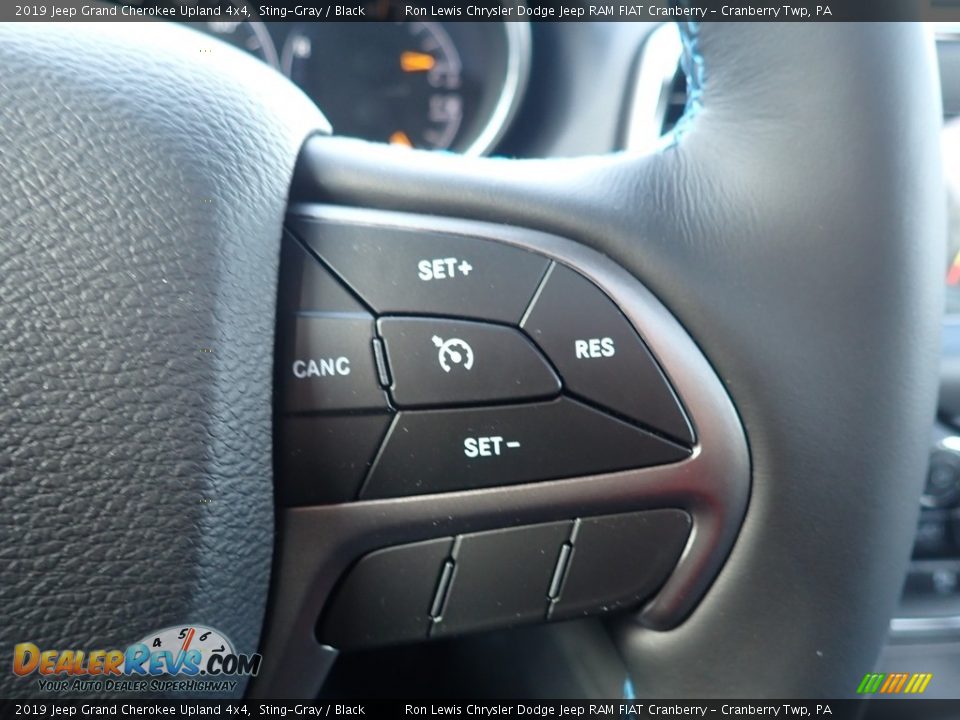 2019 Jeep Grand Cherokee Upland 4x4 Sting-Gray / Black Photo #19