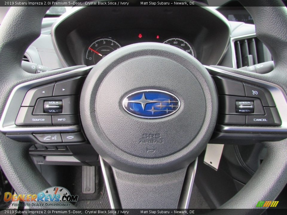 2019 Subaru Impreza 2.0i Premium 5-Door Steering Wheel Photo #11