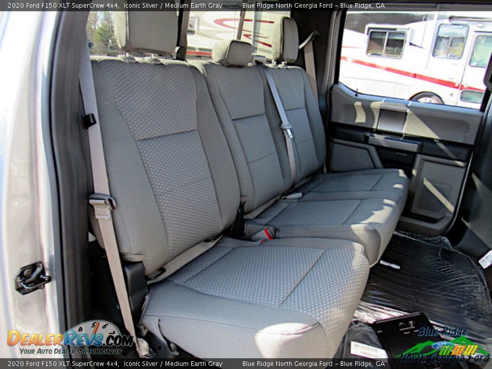 2020 Ford F150 XLT SuperCrew 4x4 Iconic Silver / Medium Earth Gray Photo #12