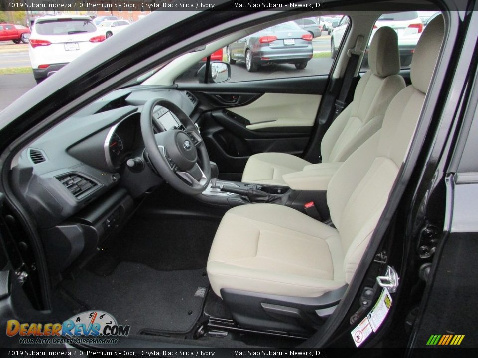Front Seat of 2019 Subaru Impreza 2.0i Premium 5-Door Photo #13