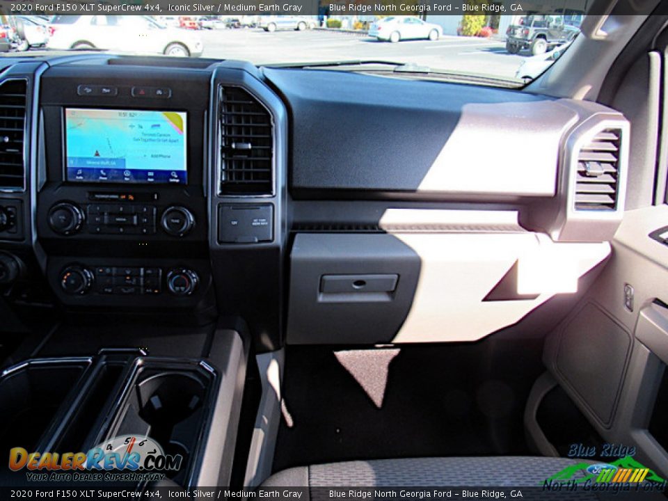 2020 Ford F150 XLT SuperCrew 4x4 Iconic Silver / Medium Earth Gray Photo #16
