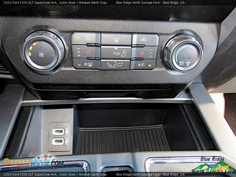 2020 Ford F150 XLT SuperCrew 4x4 Iconic Silver / Medium Earth Gray Photo #22