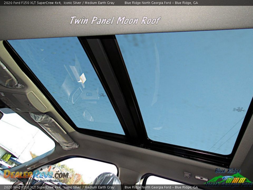 2020 Ford F150 XLT SuperCrew 4x4 Iconic Silver / Medium Earth Gray Photo #25