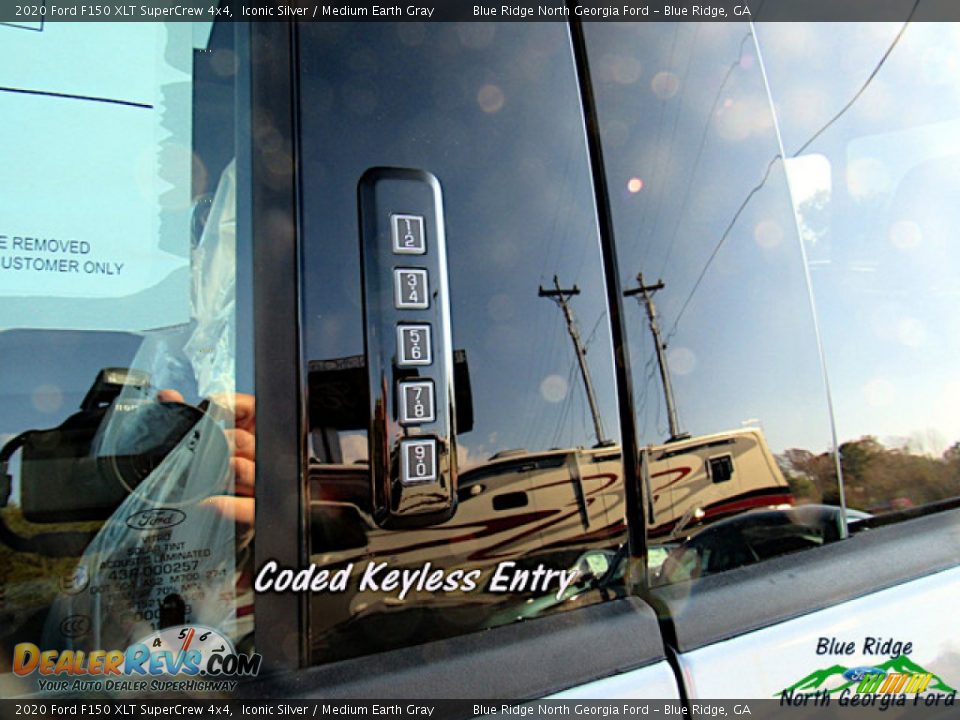 2020 Ford F150 XLT SuperCrew 4x4 Iconic Silver / Medium Earth Gray Photo #27