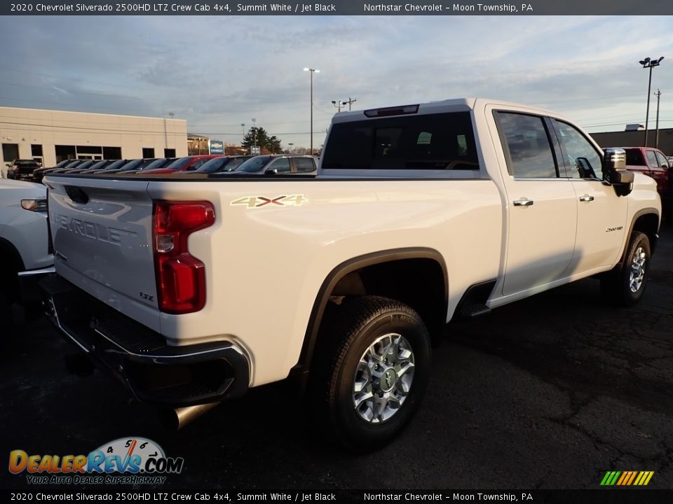 2020 Chevrolet Silverado 2500HD LTZ Crew Cab 4x4 Summit White / Jet Black Photo #4