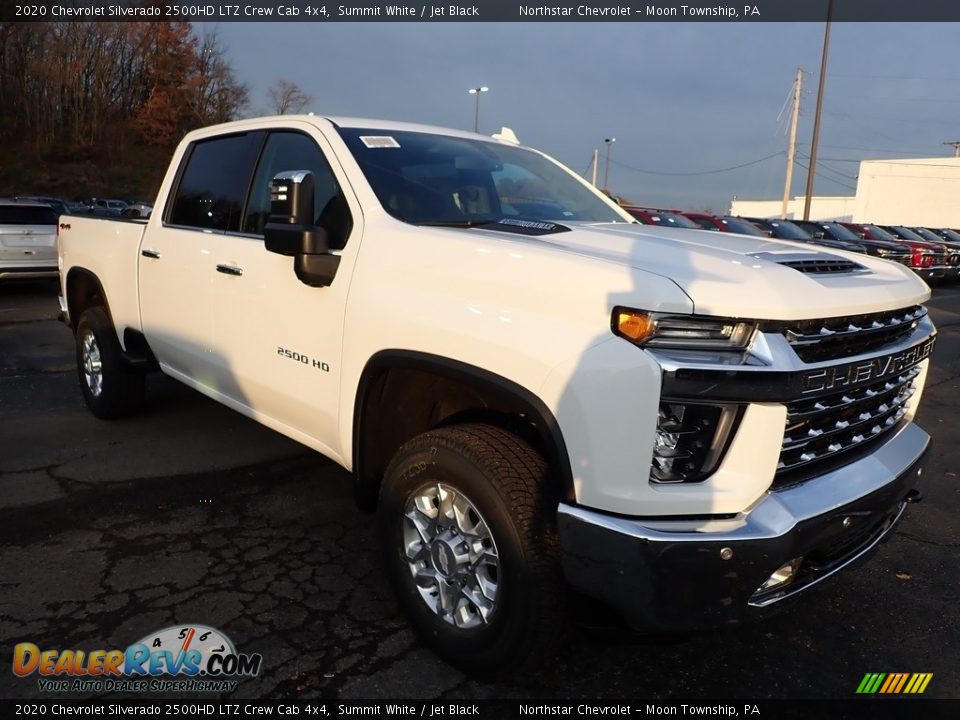 2020 Chevrolet Silverado 2500HD LTZ Crew Cab 4x4 Summit White / Jet Black Photo #6