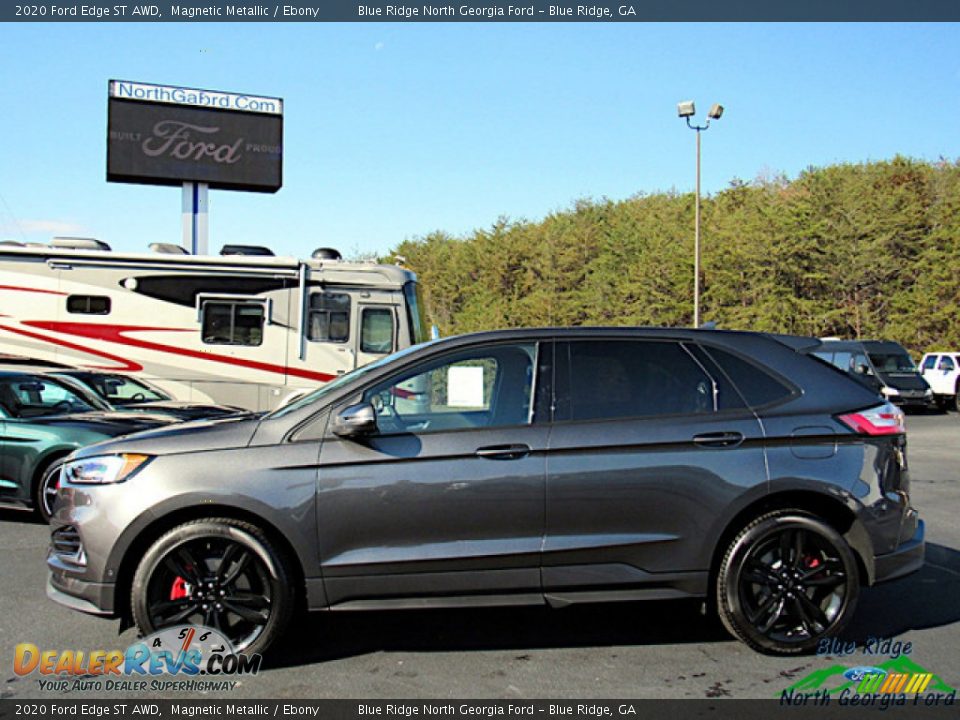 2020 Ford Edge ST AWD Magnetic Metallic / Ebony Photo #2