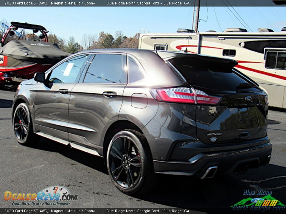 2020 Ford Edge ST AWD Magnetic Metallic / Ebony Photo #3