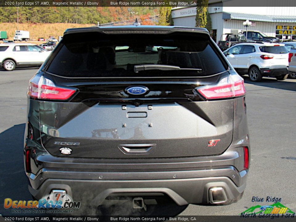 2020 Ford Edge ST AWD Magnetic Metallic / Ebony Photo #4