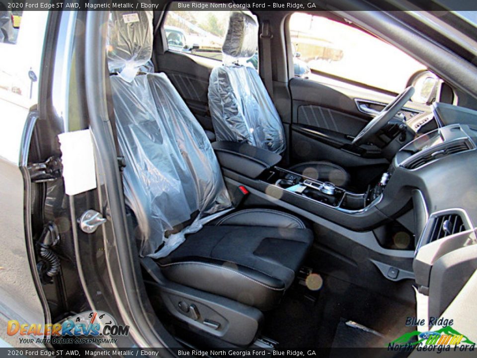 2020 Ford Edge ST AWD Magnetic Metallic / Ebony Photo #11