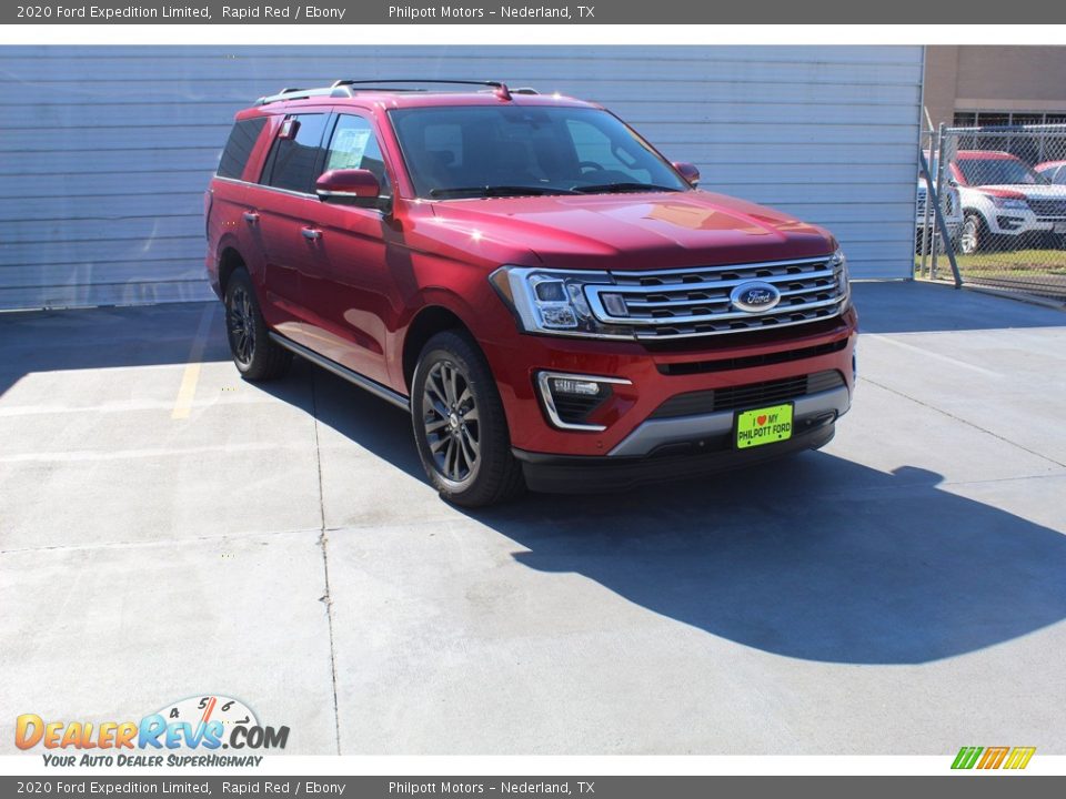 2020 Ford Expedition Limited Rapid Red / Ebony Photo #2